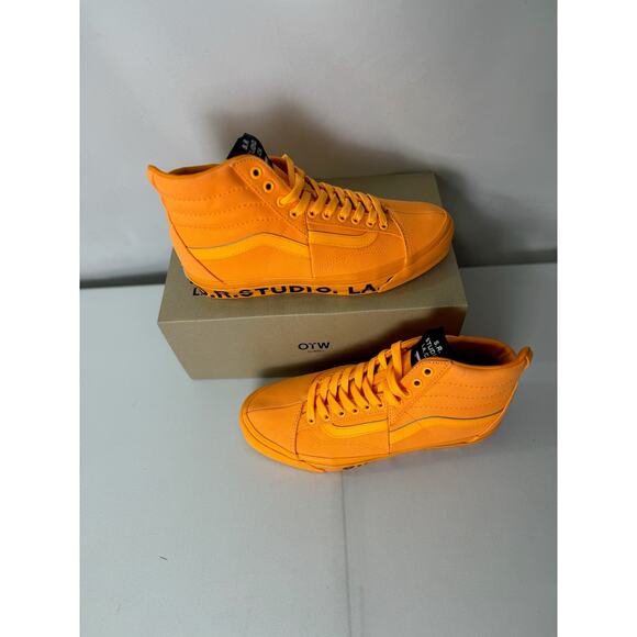 New In Box Vans OTW Sk8-Hi Clash the Wall SR. Studio LA. CA Orange 8 M 9.5 W - Picture 8 of 14